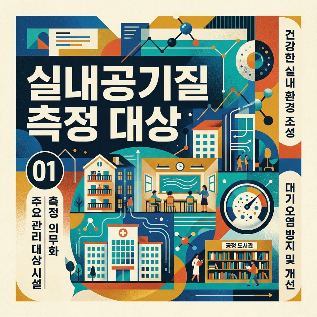 우리 시설도 실내공기질 측정 대상일까? 다중이용시설 기준 총정리