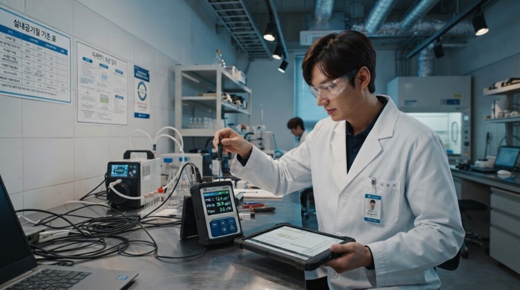 부분 운영 시설 측정 관련 이미지
