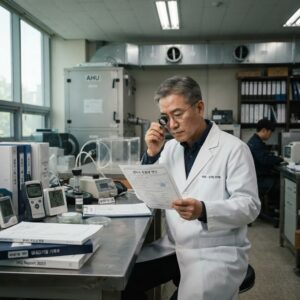 성적서 유효성 판정 관련 이미지