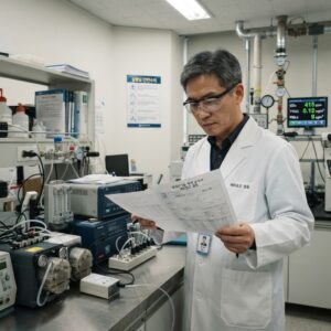 성적서 채취조건 검증 관련 이미지