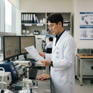측정 성적서 검증 관련 이미지