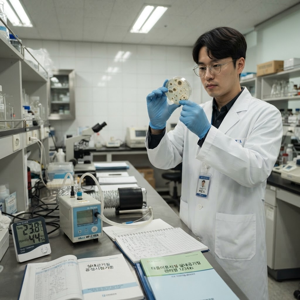 부유세균 곰팡이 습도관리 관련 이미지