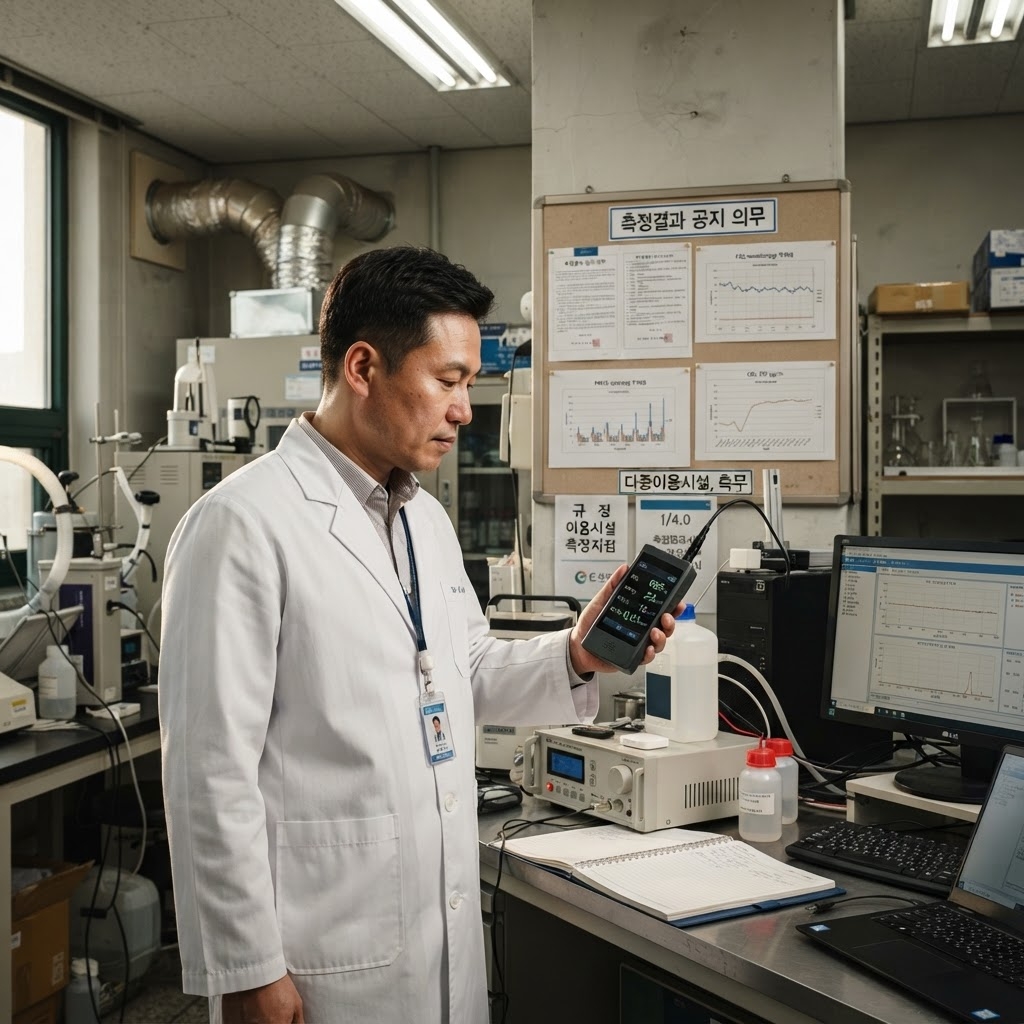 측정결과 공지 의무 관련 이미지