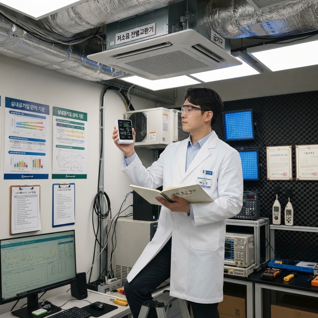 저소음 환기 운영 관련 이미지