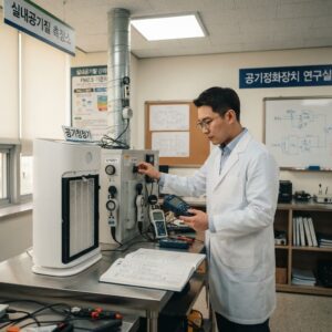 공기청정기 vs 환기설비 관련 이미지