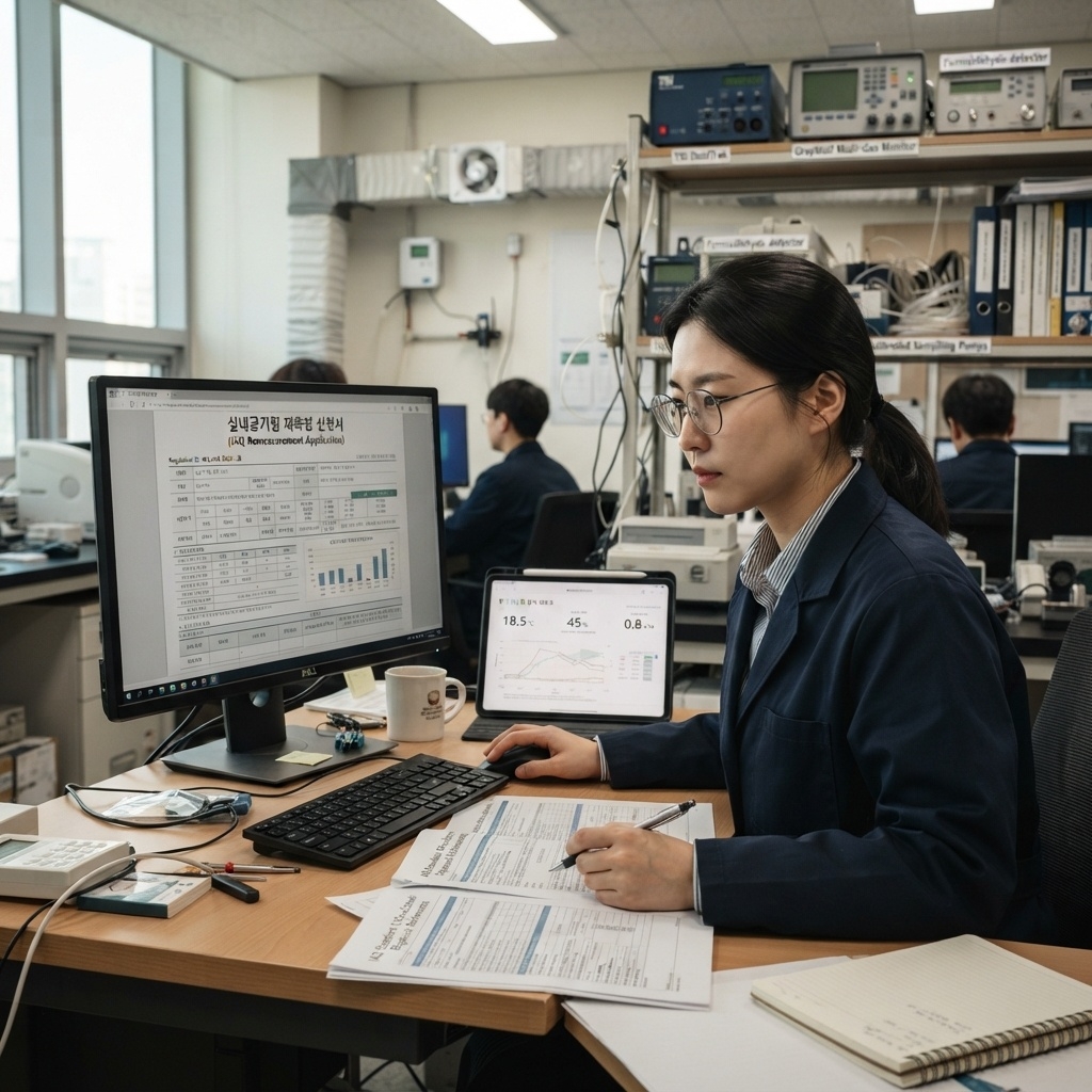 재측정 신청 시점 관련 이미지